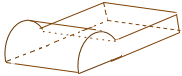 まくら_頸椎部突起タイプ